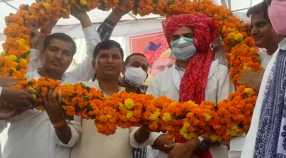 सचिन पायलट का टोंक दौरे पर भव्य स्वागत