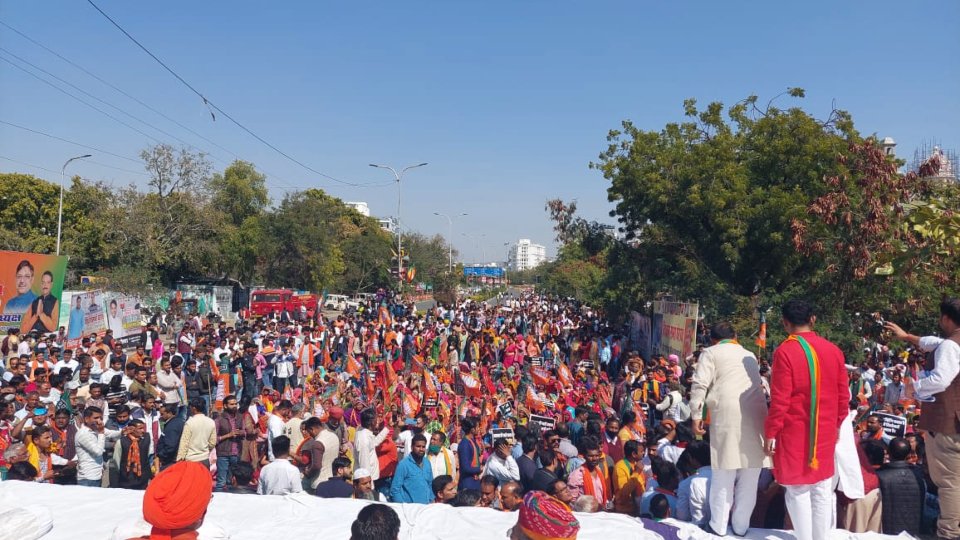 भाजपा ने की विधानसभा घेराव की कोशिश