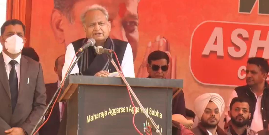 पंजाब में भाजपा-आप पर जमकर बरसे मुख्यमंत्री गहलोत
