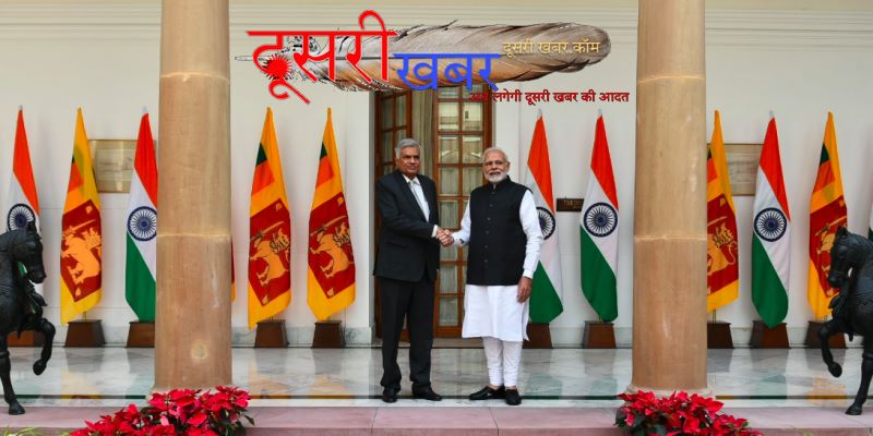 श्रीलंका के राष्ट्रपति का भारत यात्रा पर प्रधानमंत्री मोदी ने किया स्वागत