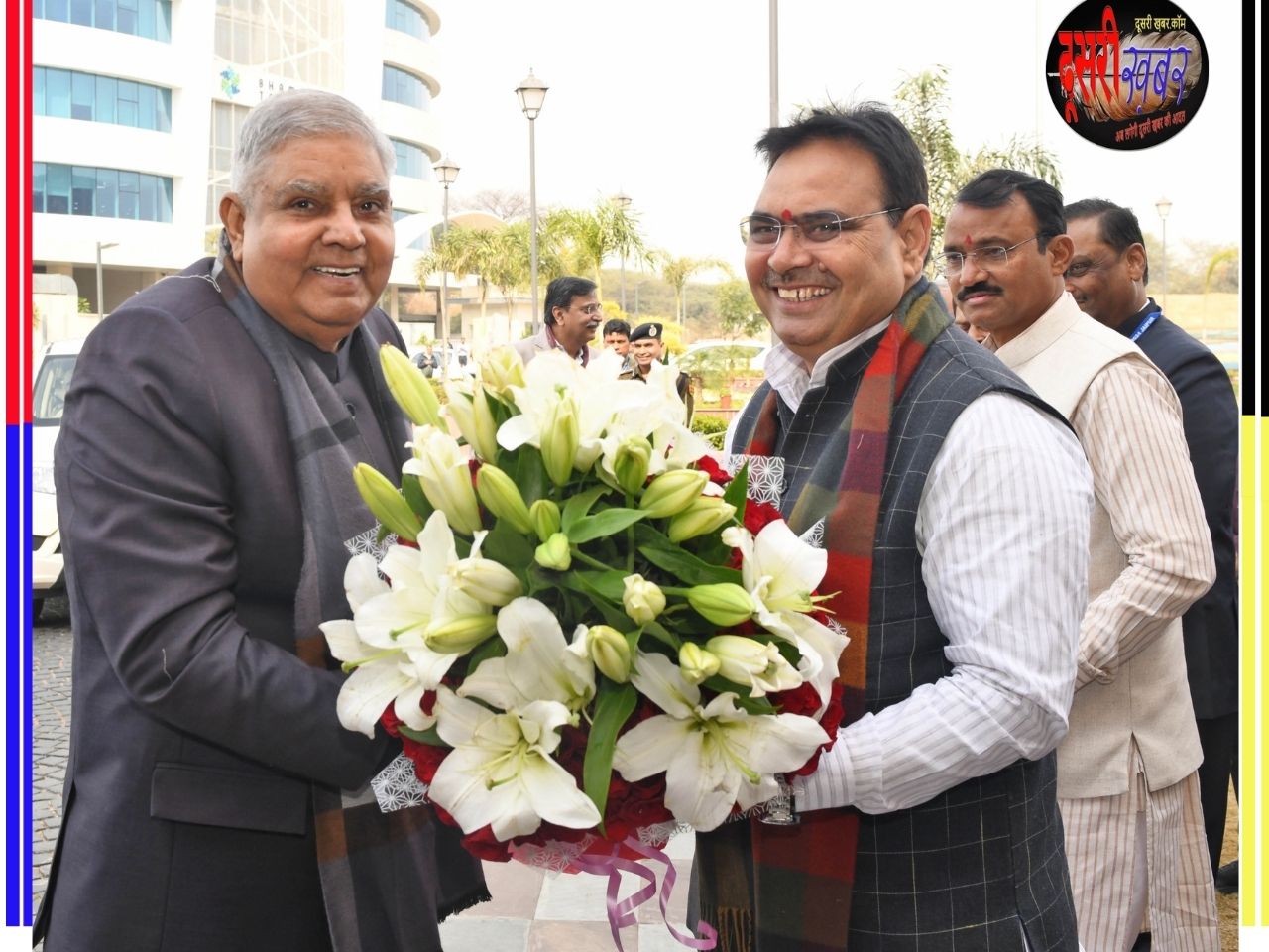 उपराष्ट्रपति जगदीप धनखड़ ने की सीएम भजनलाल की तारीफ उपराष्ट्रपति जगदीप धनखड़ ने की सीएम भजनलाल की तारीफ