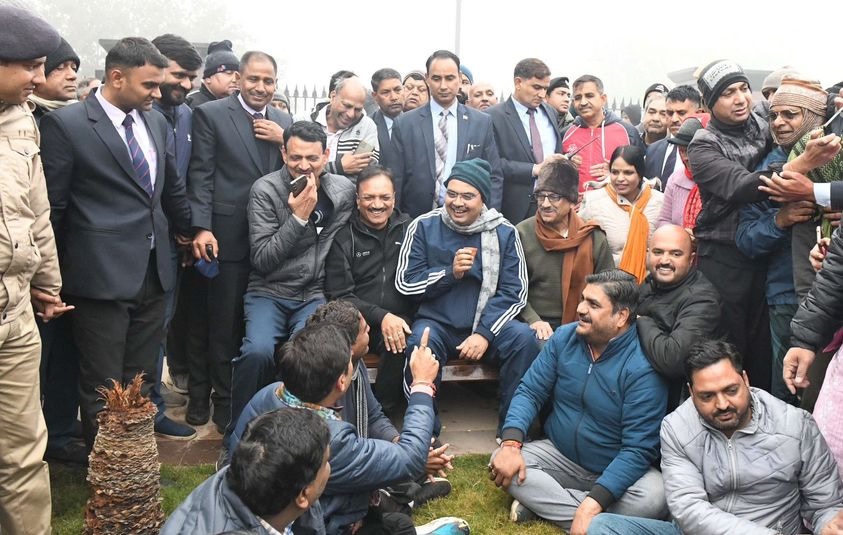 अचानक सिटी पार्क क्यों पहुंचे मुख्यमंत्री भजनलाल…? अचानक सिटी पार्क क्यों पहुंचे मुख्यमंत्री भजनलाल…?