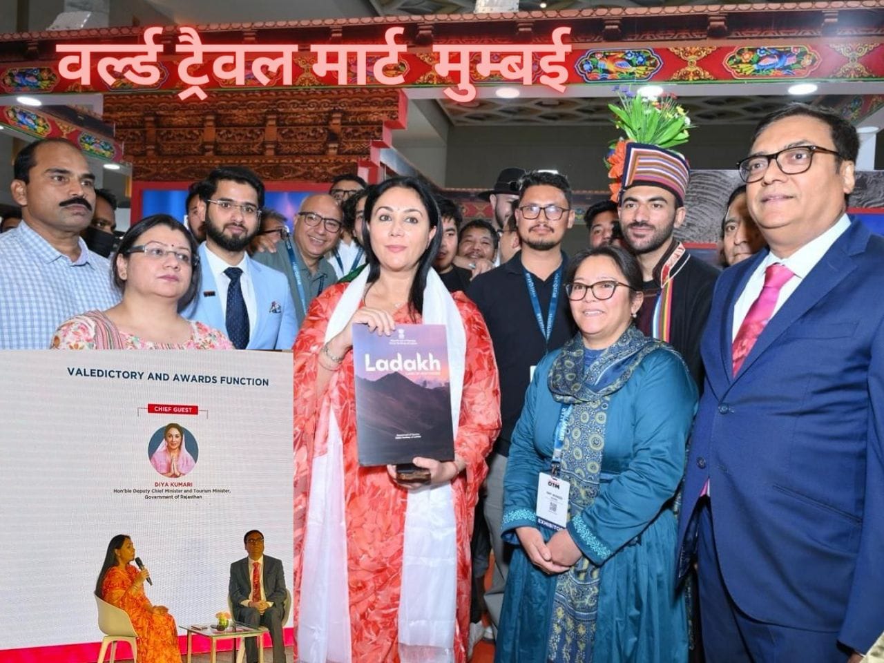 राजस्थान टूरिज्म को सर्वश्रेष्ठ डिजाइन, सजावट का पुरस्कार