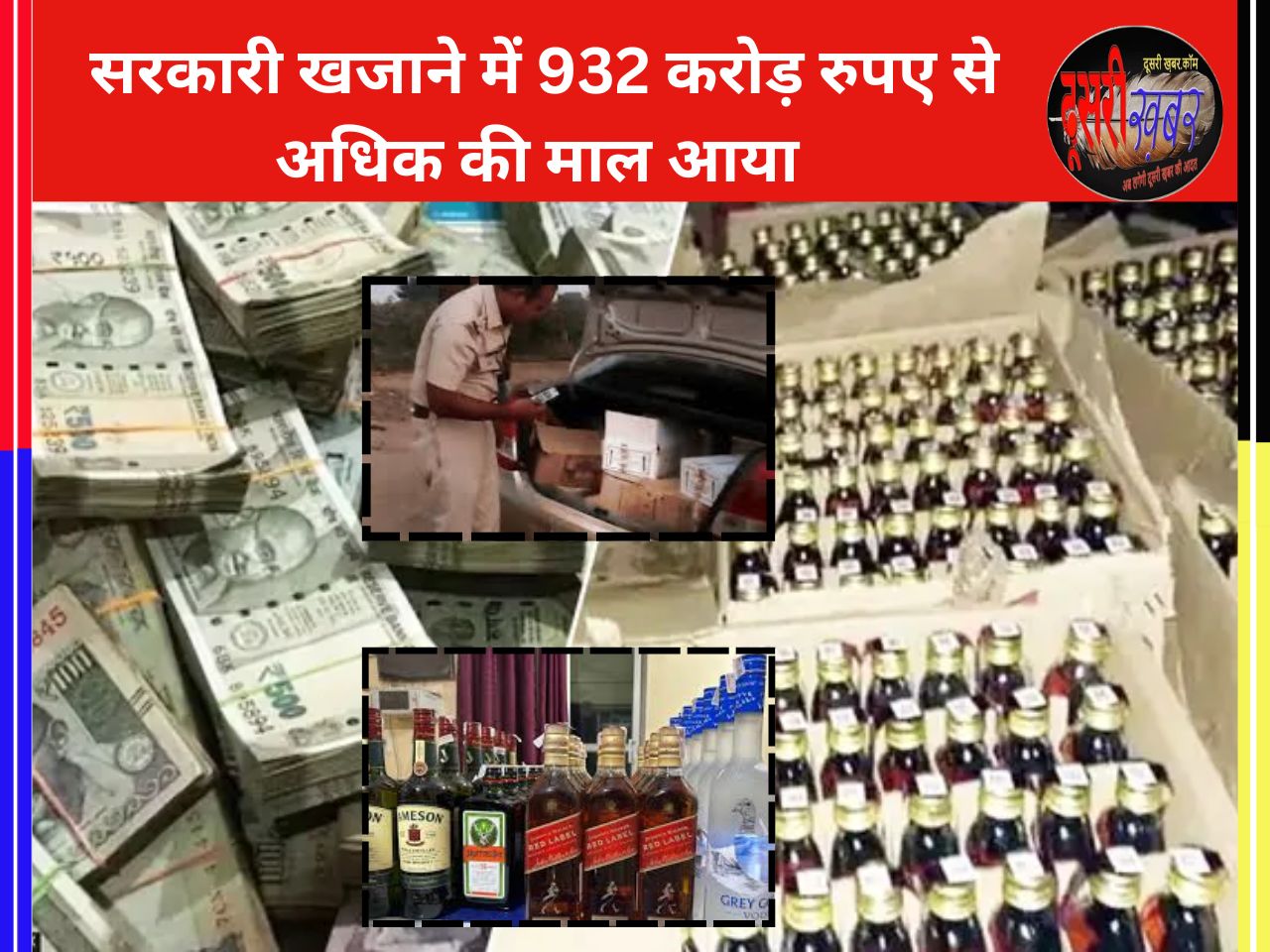 राजस्थान के सरकारी खजाने में आए 932 करोड़ रुपए …!