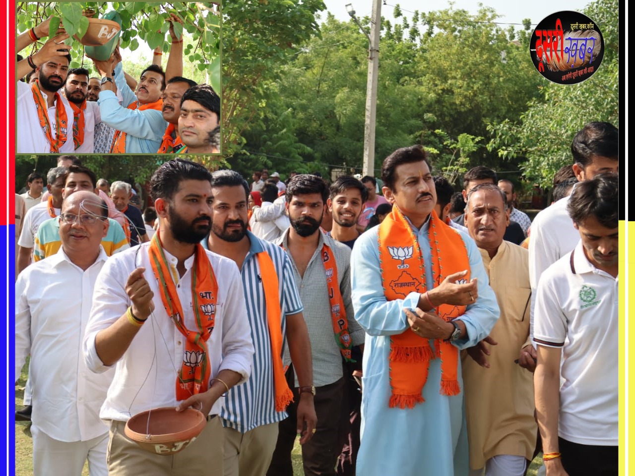 बेजुबान पक्षियों ने कहा “एक परिंडा मेरा भी”!