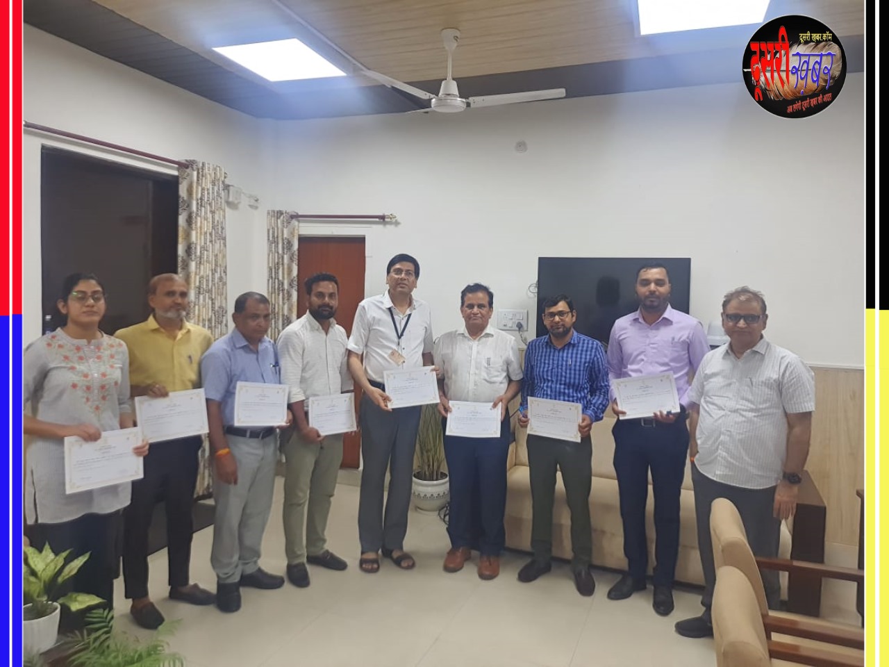 जलदाय में अधिकारी-कर्मचारियों ने ऐसा क्या किया कि मिला सम्मान…!