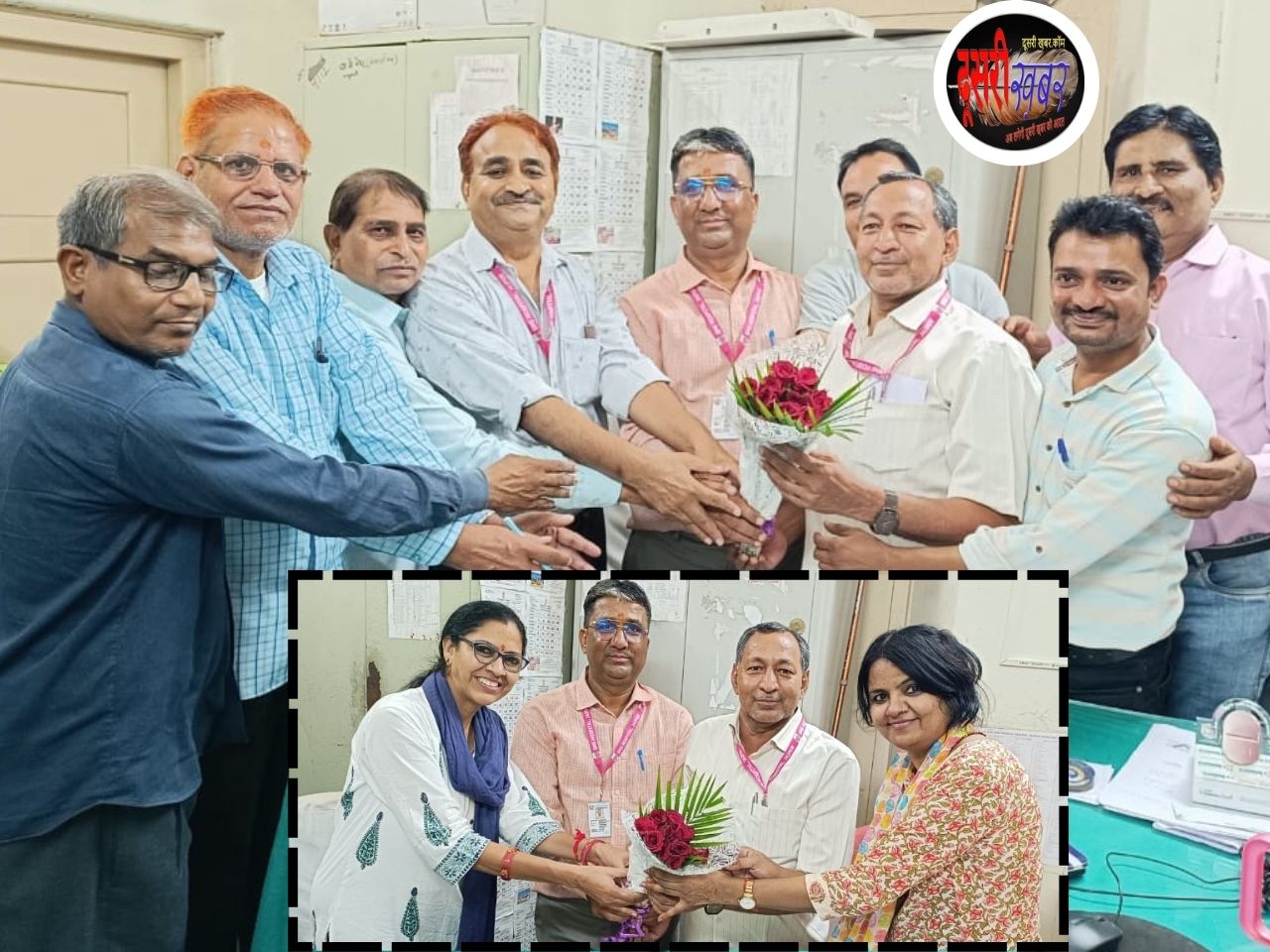 राधा किशन गुर्जर SMS अस्पताल में प्रशासनिक अधिकारी पद पर पदोन्नत राधा किशन गुर्जर SMS अस्पताल में प्रशासनिक अधिकारी पद पर पदोन्नत
