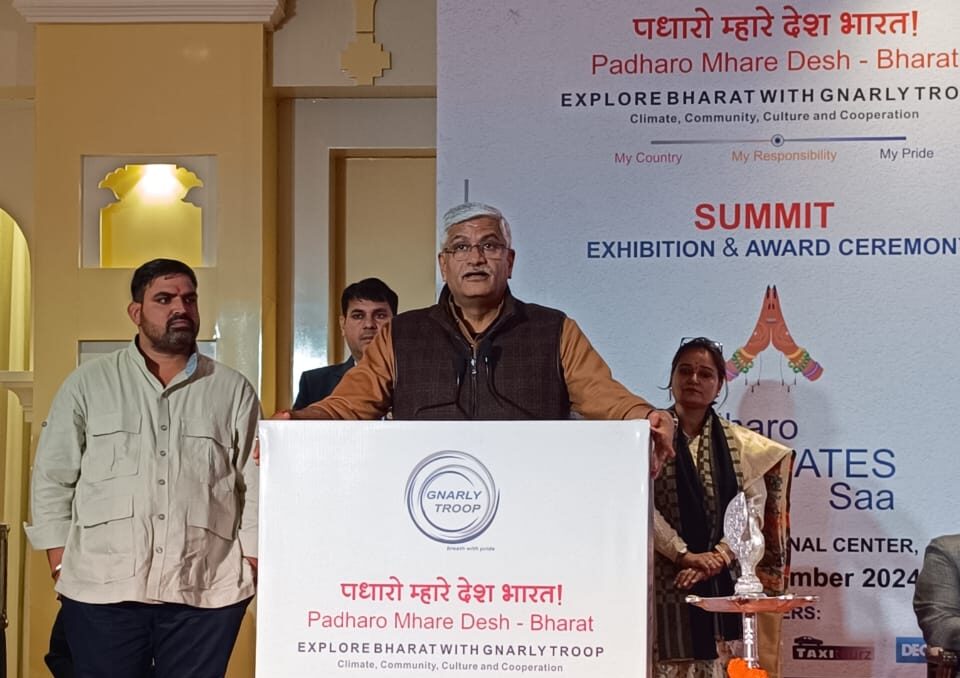 केंद्रीय संस्कृति एवं पर्यटन मंत्री गजेंद्र सिंह शेखावत ने साधा कांग्रेस पर निशाना