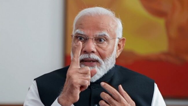 गुस्से में प्रधानमंत्री मोदी