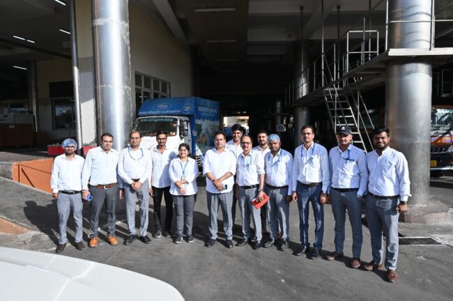 Induction training program of officers promoted from civil services to IAS at Saras Dairy Jaipur.