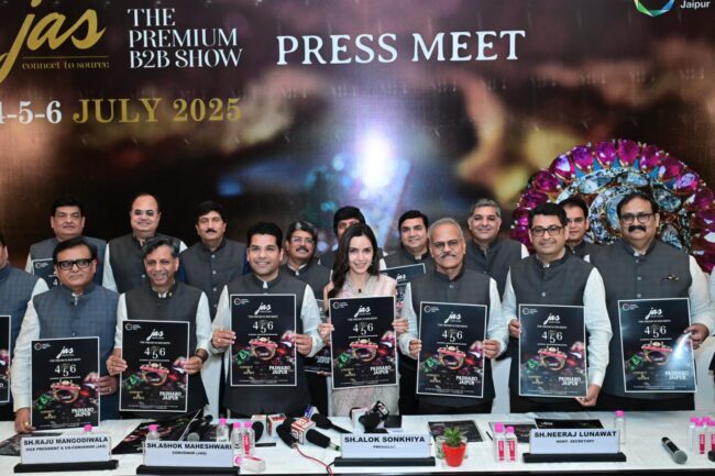 JAS-2025: Jaipur will be home to a grand world of coloured gems and studded jewellery 