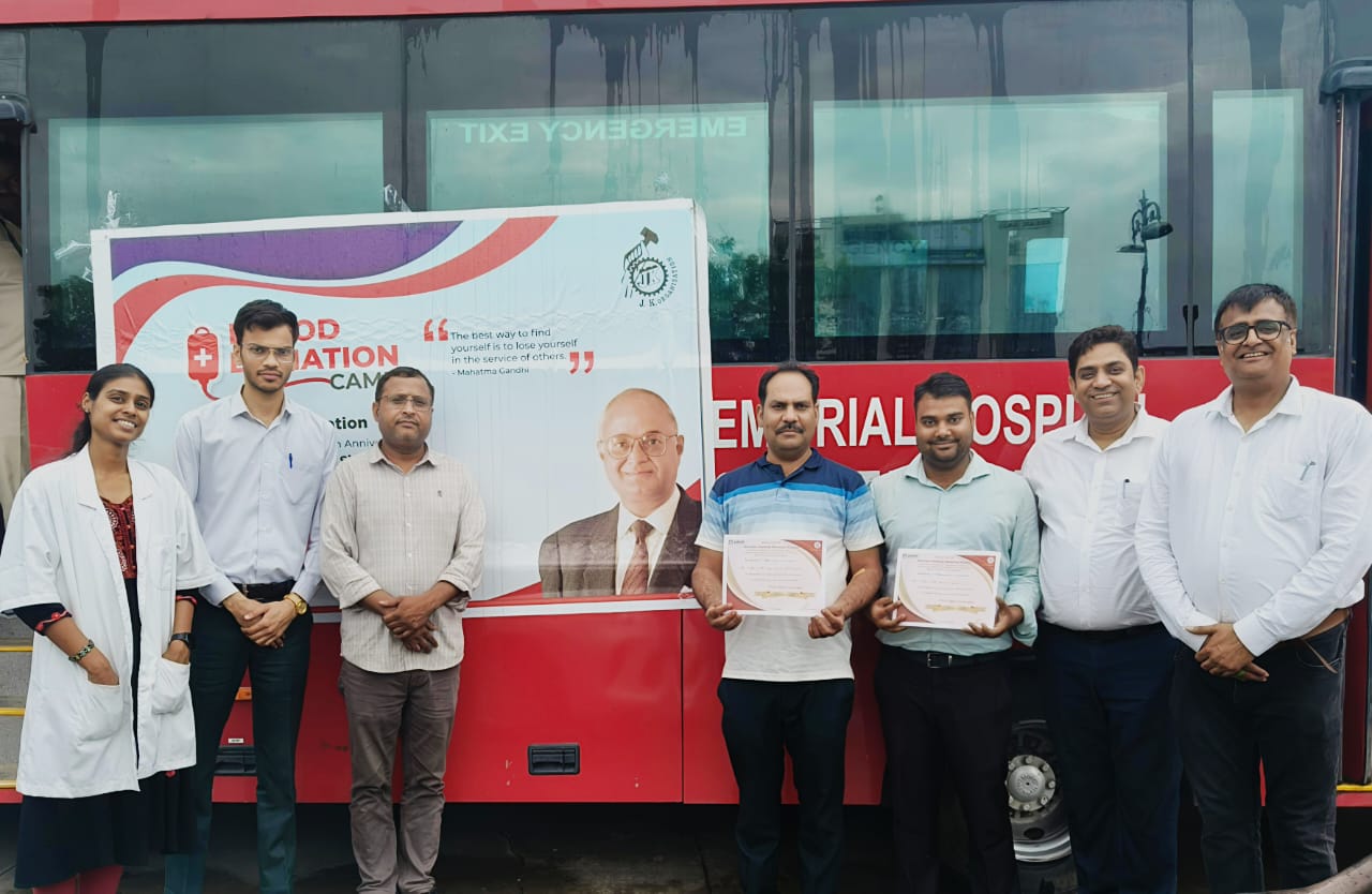 हरिशंकर सिंघानिया की जन्मतिथि पर जेके लक्ष्मी सीमेंट का रक्तदान शिविर हरिशंकर सिंघानिया की जन्मतिथि पर जेके लक्ष्मी सीमेंट का रक्तदान शिविर