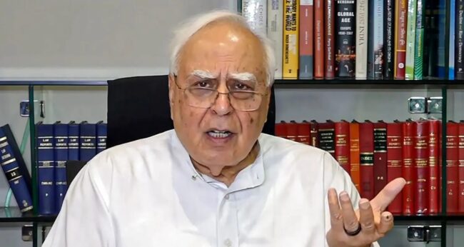 Advocate Kapil Sibal