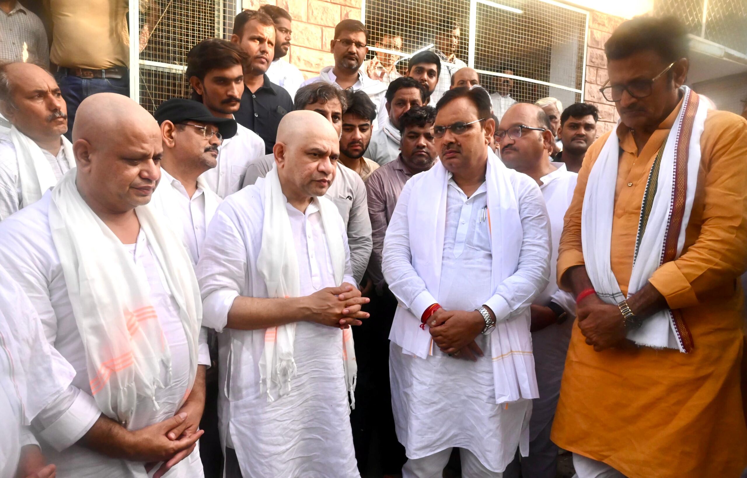 मुख्यमंत्री भजनलाल शर्मा ने जोधपुर में स्व. दाऊलाल वैष्णव को दी श्रद्धांजलि