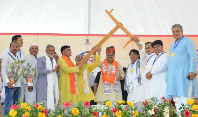 Pt. Deendayal Upadhyay Antyodaya Sambal Fortnight: CM Bhajanlal's public meeting in Khandar2