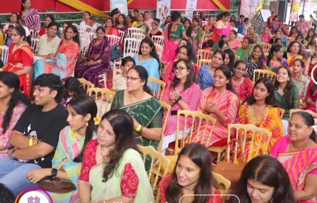 Colours of lehriya, along with health: Geetanjali Hospital made women aware about health3 
