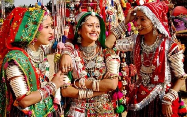Teej festival for the first time...! 