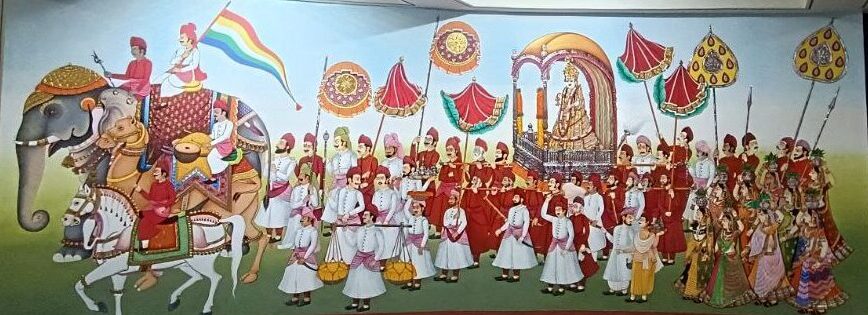 Paryatan Bhawan is the new destination for tourists, the supernatural and beautiful sight of Lord Gajanan and Teej Mata appeared in person... 