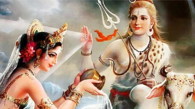 Hariyali Teej Shravani Teej Bholenath parvati