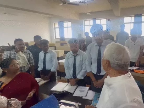 Fraud in Agriculture Diploma in Mewar University, Agriculture Minister Kirori Meena reached the University... said the recognition will be cancelled, SOG will investigate