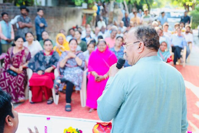 विधानसभा अध्यक्ष देवनानी ने किया हॉस्पिटल का शिलान्यास 