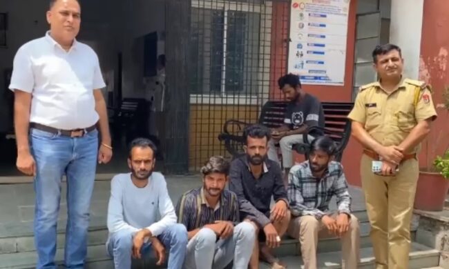 दीप्ति माहेश्वरी की दुर्घटनाग्रस्त कार चार आरोपी पुलिस ने पकड़ा
