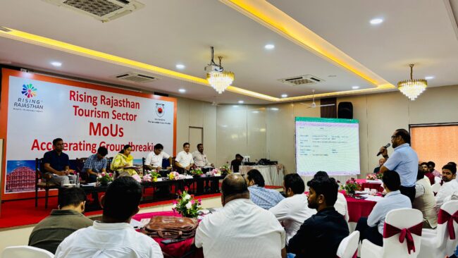 Rising Rajasthan gives new impetus to tourism investment, ground work on MoU projects begins... 1