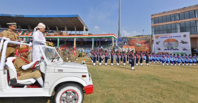 79th Independence Day Celebration in Jodhpur: परेड की सलामी सीएम 