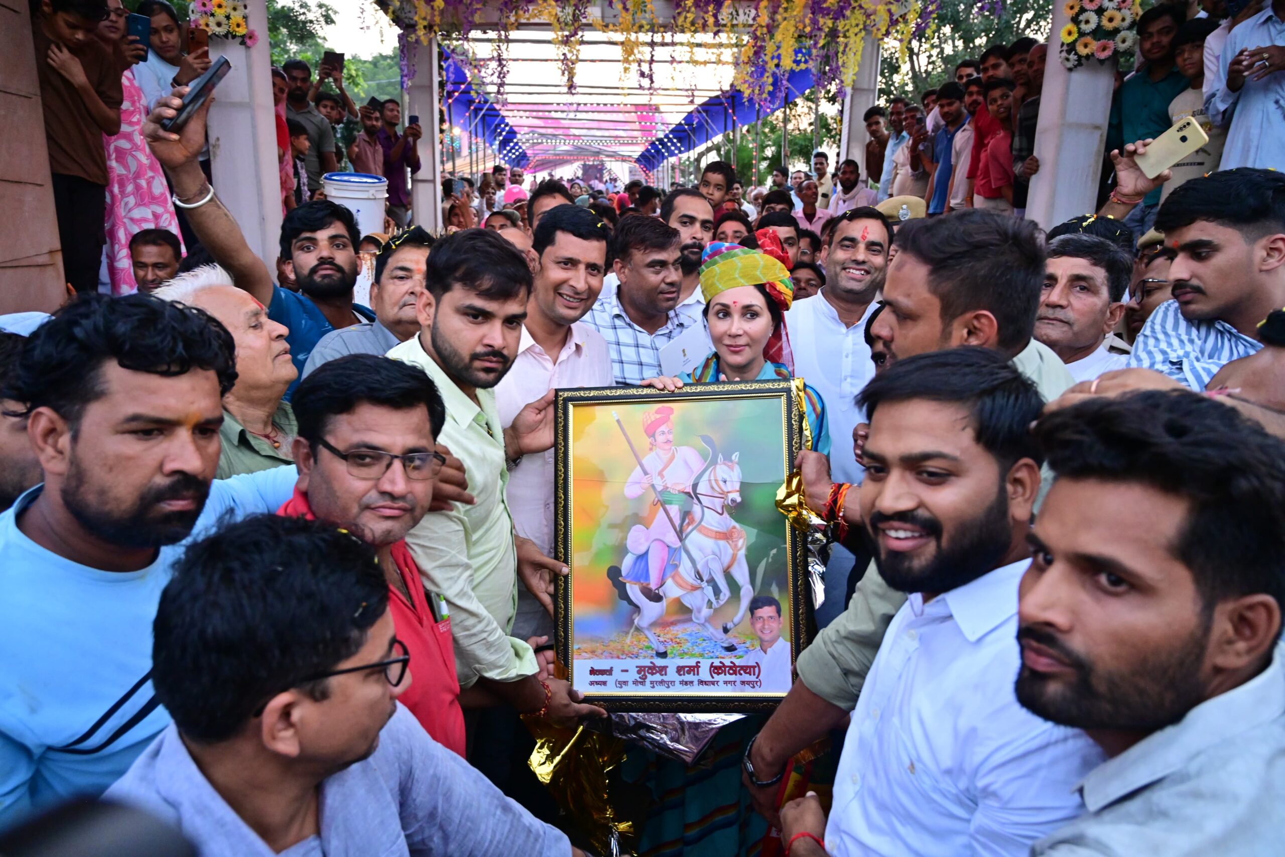 तेजा दशमी पर प्रदेशभर में तेज़ा जी मेले का आयोजन, उपमुख्यमंत्री दिया कुमारी हुई शामिल तेजा दशमी पर प्रदेशभर में तेज़ा जी मेले का आयोजन, उपमुख्यमंत्री दिया कुमारी हुई शामिल