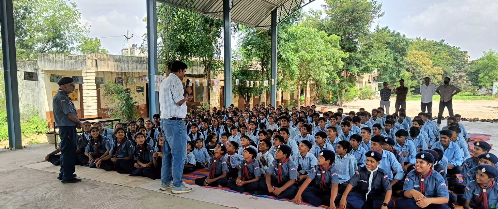 जेके सीमेंट, राजकीय स्कूल में ओज़ोन दिवस का आयोजन...