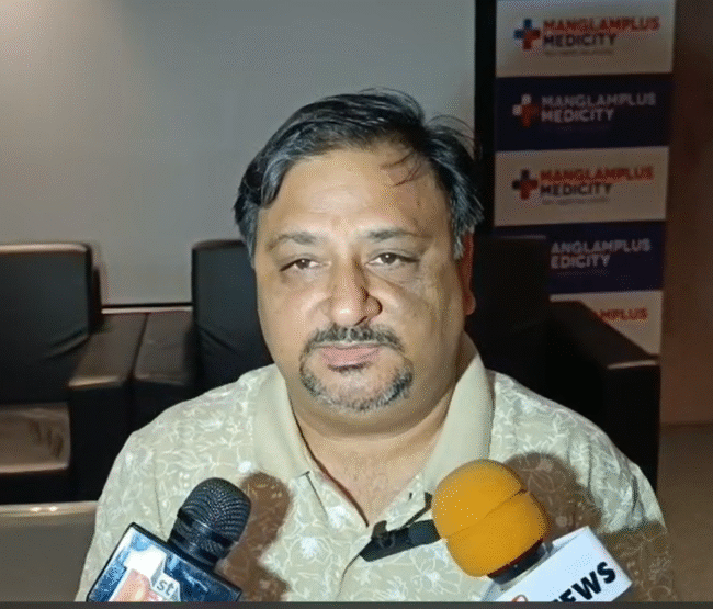 डॉ हिमांशु परनामी, CEO मंगलम प्लस मेडिसिटी अस्पताल, जयपुर
