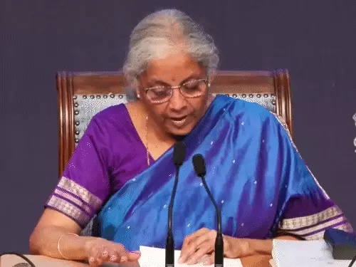 वित्त मंत्री निर्मला सीतारमण 