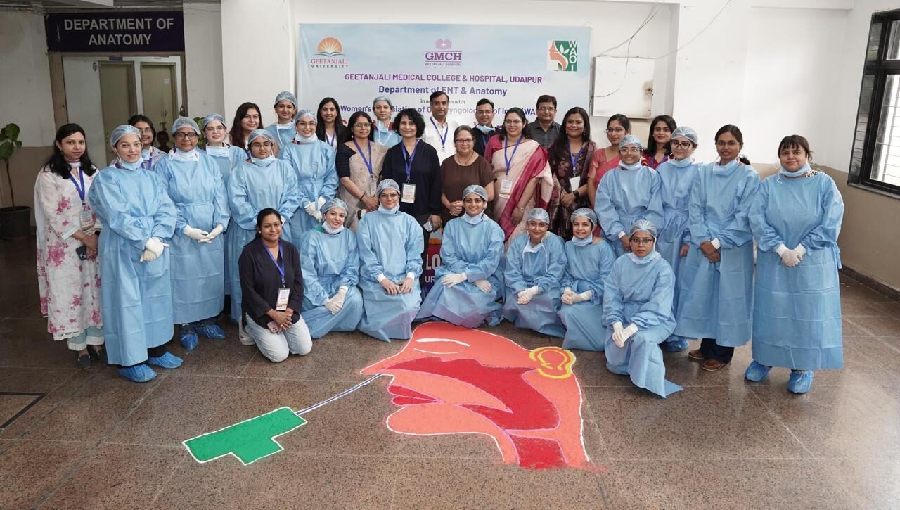 गीतांजली मेडिकल कॉलेज एंड हॉस्पिटल में “Skill-Up Rhinology Workshop 2025” का आयोजन