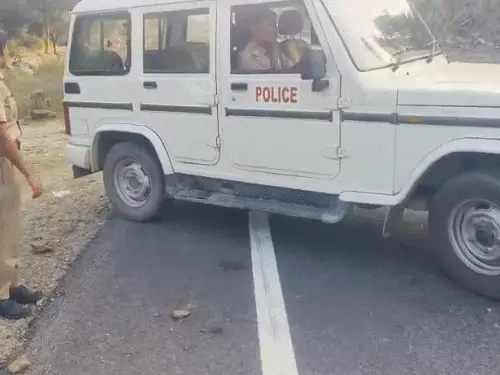 उदयपुर में सड़क हादसे के बाद बवाल