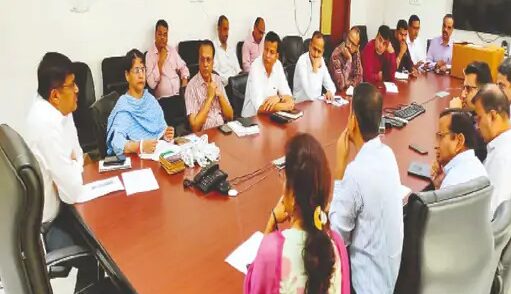 उदयपुर में हुई कॉन्फ्रेंस को लेकर बैठक