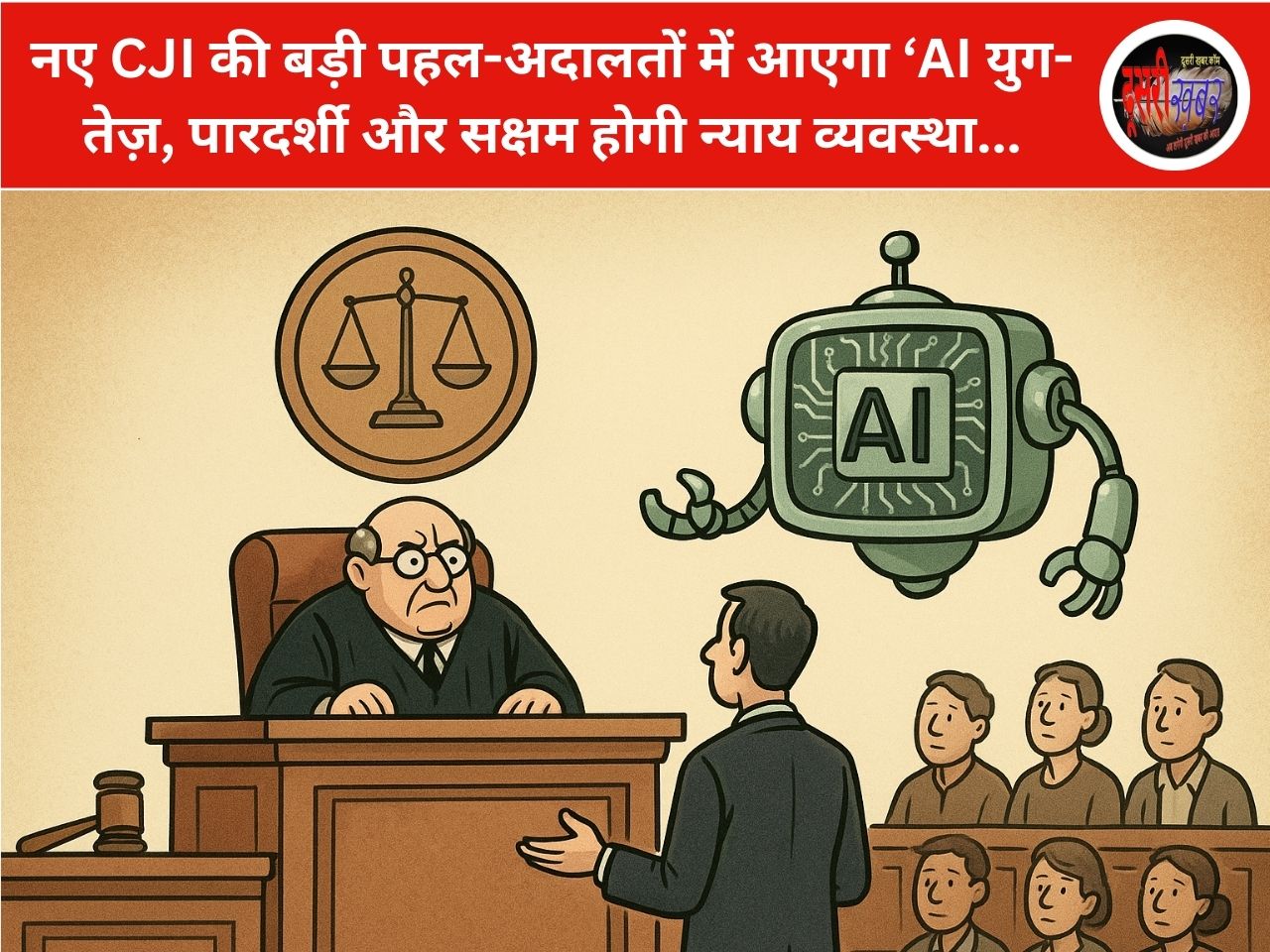 नए CJI की बड़ी पहल-अदालतों में आएगा ‘AI युग- तेज़, पारदर्शी, और सक्षम होगी न्याय व्यवस्था…