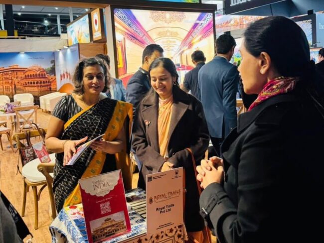 WTM लंदन 2025 में दिया कुमारी ने किया पर्यटन मंडप का उद्घाटन