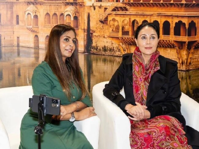 WTM लंदन 2025 में दिया कुमारी ने किया पर्यटन मंडप का उद्घाटन