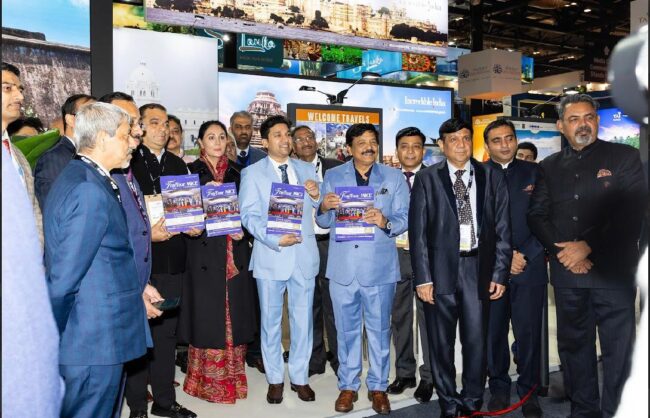 WTM लंदन 2025 में दिया कुमारी ने किया पर्यटन मंडप का उद्घाटन