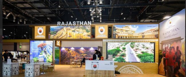 WTM लंदन 2025 में दिया कुमारी ने किया पर्यटन मंडप का उद्घाटन