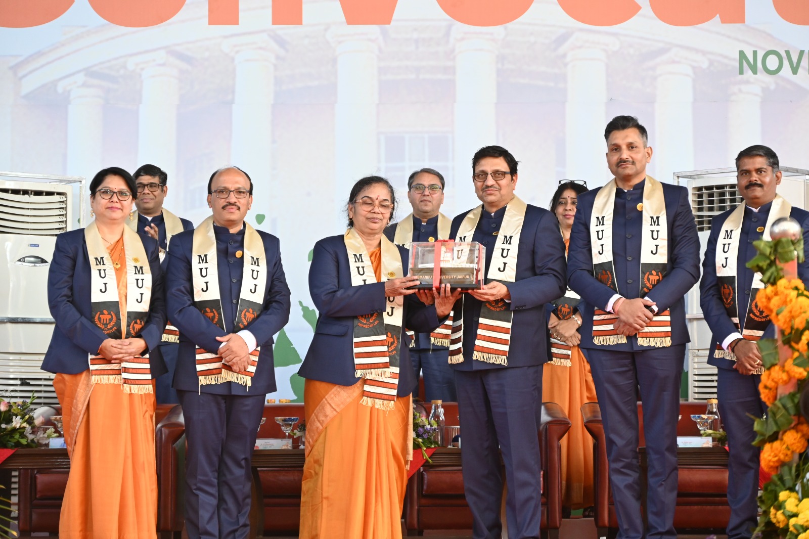 मणिपाल यूनिवर्सिटी जयपुर में 12वाँ दीक्षांत समारोह