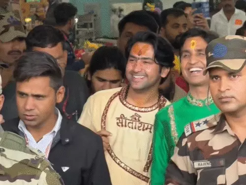 जयपुर में कथावाचक इंद्रेश की शादी धीरेंद्र शास्त्री, कुमार विश्वास पहुंचे