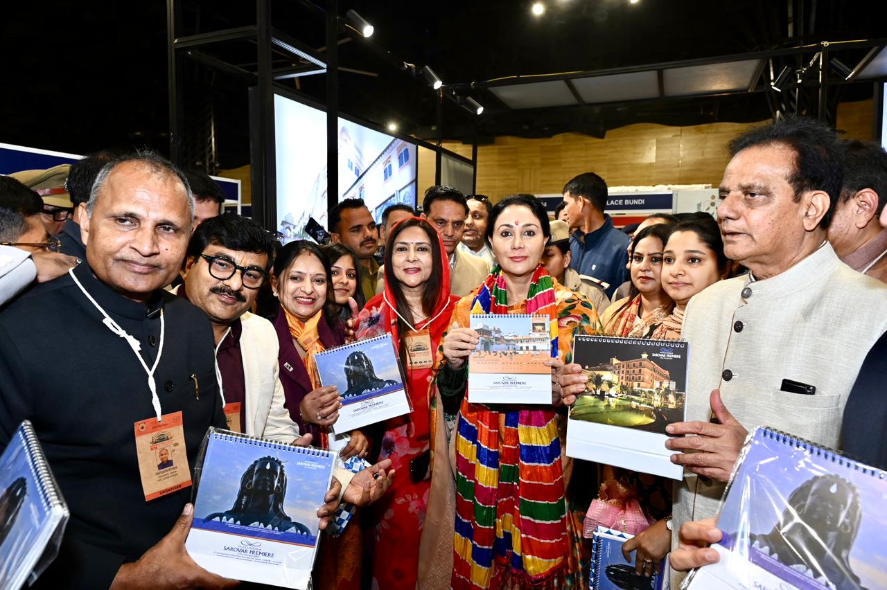 कोटा में हाड़ौती ट्रैवल मार्ट-2026, उपमुख्यमंत्री दिया कुमारी स्मारिका विमोचन होटल इंडस्ट्री