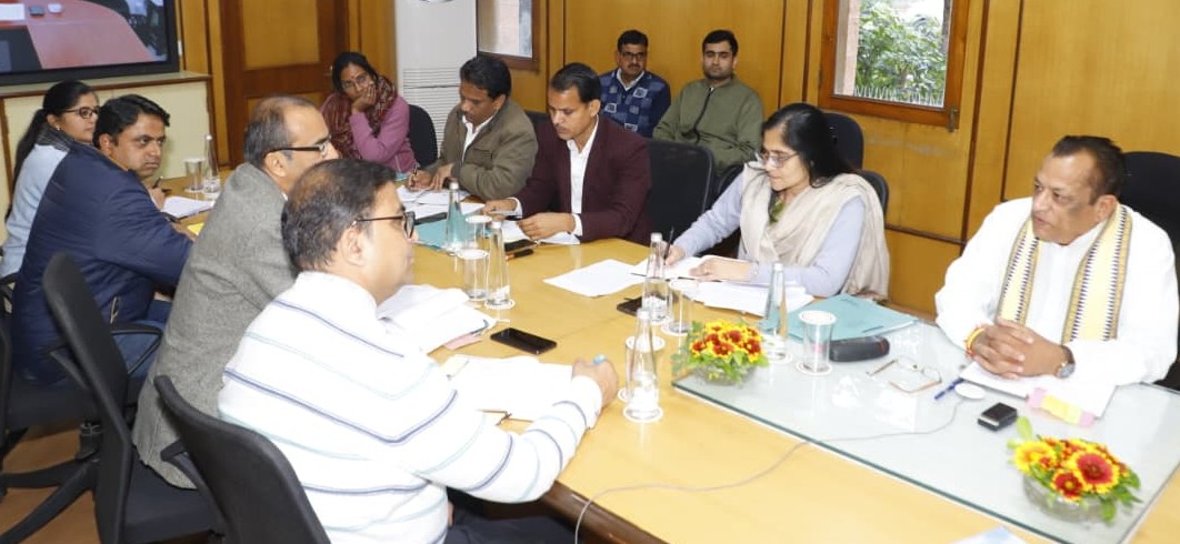 मंत्री जोगाराम पटेल ने ली देवस्थान बोर्ड की बैठक 