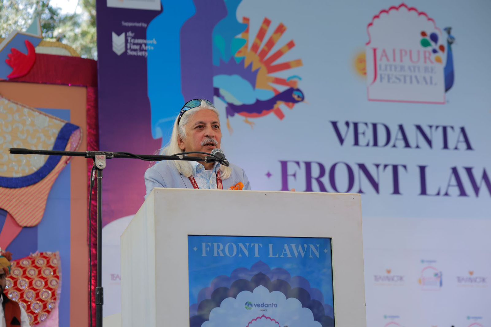 संजॉय jlf 2026 उदघाटन