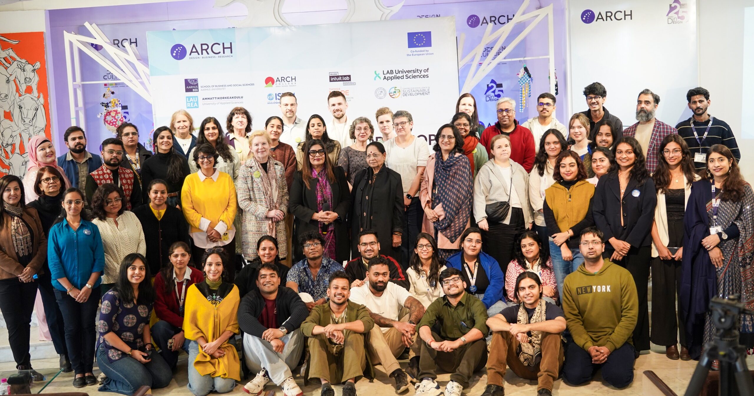 ARCH कॉलेज जयपुर में आयोजित अंतरराष्ट्रीय Co-LIFE पायलट 2 वर्कशॉप का सफल समापन, Erasmus+ समर्थित कार्यक्रम में चार देशों की सहभागिता और उद्योग पैनल चर्चा।