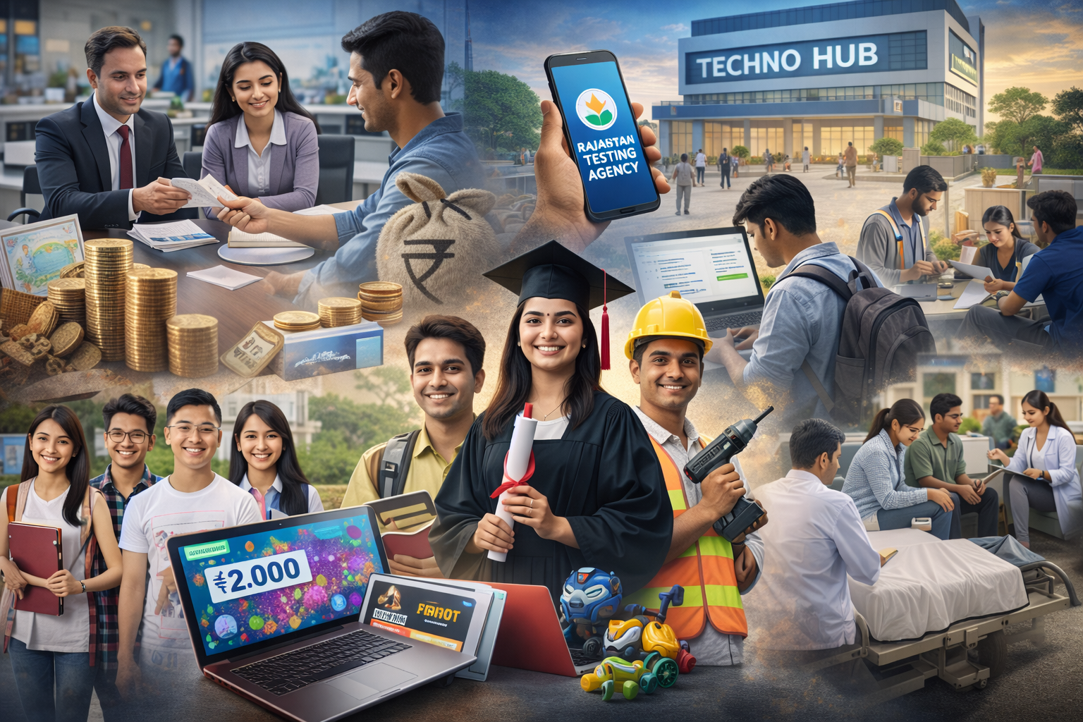 वित्त मंत्री दिया कुमारी ने बताया कि सरकार की नई पहलों से करीब 50 हजार युवाओं को प्रत्यक्ष लाभ मिलेगा।