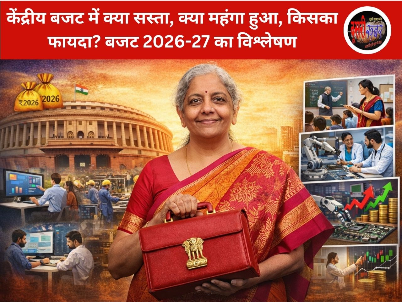 केंद्रीय बजट में क्या सस्ता, क्या महंगा हुआ, किसका फायदा? बजट 2026-27 का विश्लेषण