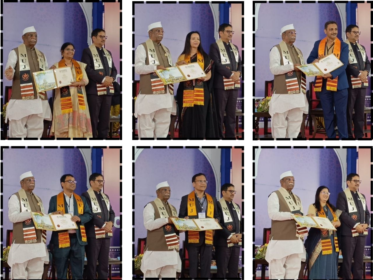 मणिपाल यूनिवर्सिटी में पांचवां दीक्षांत समारोह में डिग्री लेते हुए स्टूडेंट