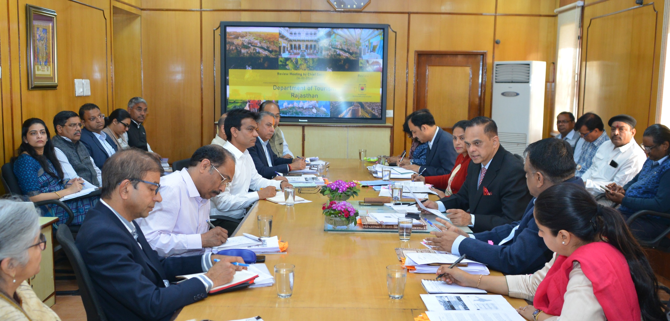 राजस्थान दिवस 2026 होगा यादगार, मुख्य सचिव वी श्रीनिवास ने दिए निर्देश